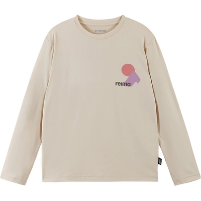 Reima Детска спортна тениска Reima Kid's Inista Longsleeve - Birch Beige - размер 146 (EU) (704-5836-0122)
