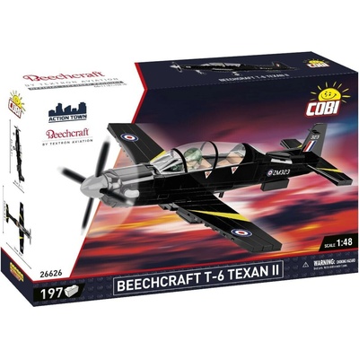Cobi 26626 Americký výcvikový letoun Beechcraft T-6 Texan II RAF