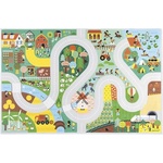 Janod Cross roads Килим и подложка за игра На село 120 x 78 cm (J05930)