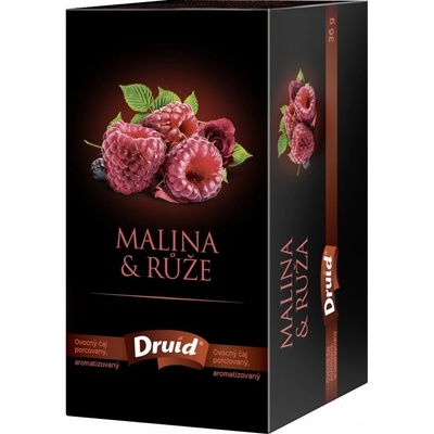 Druid Čaj ovocný Malina a Růže 18 ks