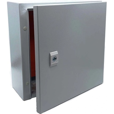 Tracon electric Oceľovo-plechová rozvodnica, sivá 400x400x250mm 400×400×250mm