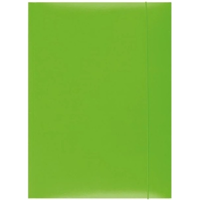 OFPRO Kartónový obal s gumičkou Office Products zelený