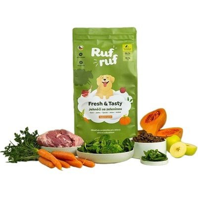 Rufruf Fresh & Tasty jehněčí se zeleninou 6 kg – Zboží Dáma