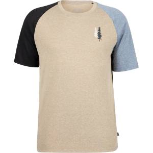 Stoic Мъжка спортна тениска Stoic Hemp15 LofsdalenSt. III S/S Sport shirt - Hay Green / Multi - размер XXL (216-8467-0215)