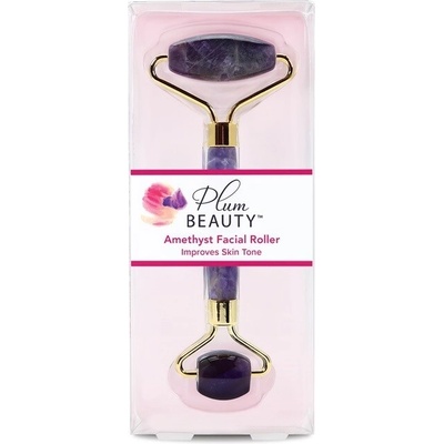 PlumBeauty Masážny valček z ametystu, fialová