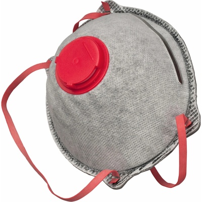 Extol Premium Respirátory FFP3 s výdychovým ventilom a aktívnym uhlíkovým filtrom, tvarované 3 ks