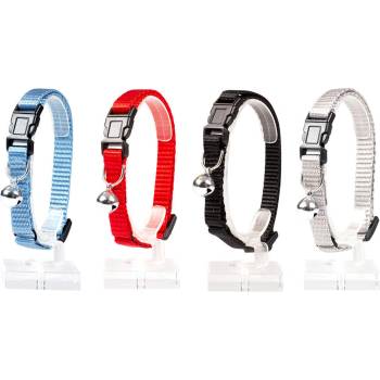 Duvo Plus Uni 1 - Регулируем нашийник за котки със звънче, 20-30 см, /различни цветове