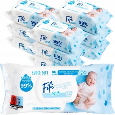 Opharm FIFI vlhčené ubrousky 80 ks