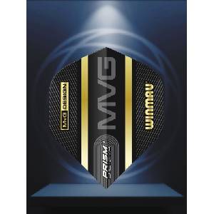 Winmau Пера Prism Delta MVG Black & Gold Winmau