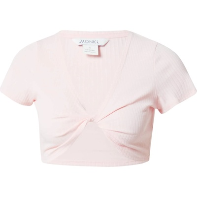 Monki Тениска розово, размер XXL
