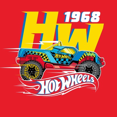 Carbotex Magický ručníček Hot Wheels 1968 30x30 cm 36 ks