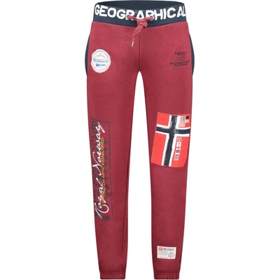 Geographical Norway kalhoty pánské MYER MEN bordó