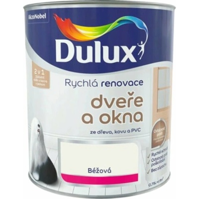 Dulux Renovace dveře a okna 0,75 l béžová