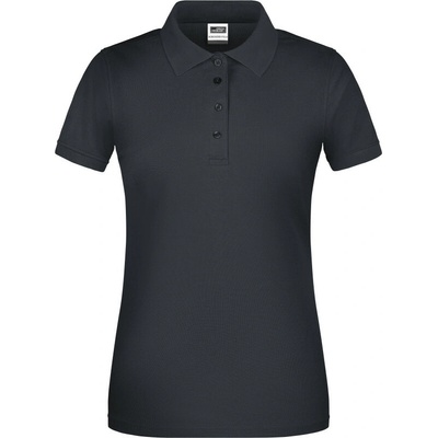 James & Nicholson Polokošile JN 873 bio bavlna krátký rukáv dámská COT-02087302500 Carbon