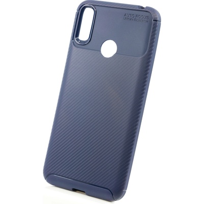 Bomba Mäkký obal carbon look pre Huawei - modrý Model Huawei: Y6s