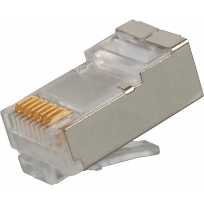 Solarix Konektor RJ45 CAT6 STP 8p8c stíněný skládaný na drát KRJS45/6SLD (11238906)