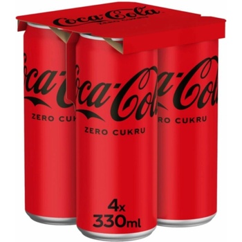 Coca Cola Zero 4 x 330 ml