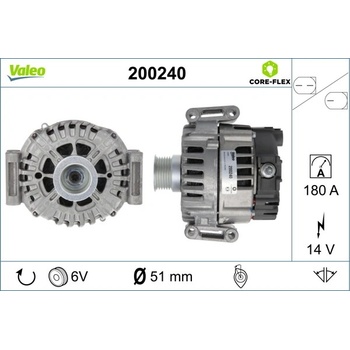 generátor VALEO 200240