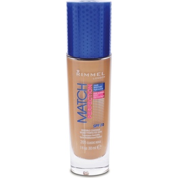 Rimmel Match Perfection Foundation SPF18 201 Classic Beige 30 ml