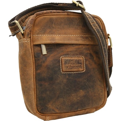 Peterson pánské crossbody PTN 5021-TMH hnědá