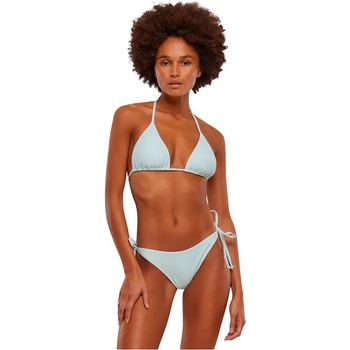 Urban Classics Recyclable Triangle bikini - Blue (Frost Mint)