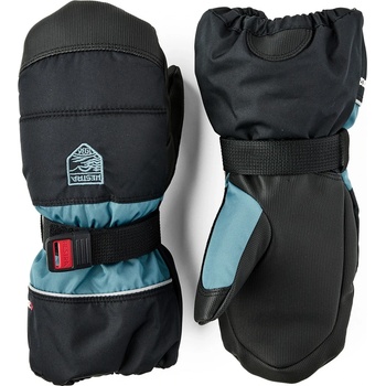 Hestra Детски ръкавици Hestra Kid's CZone Mitt Gloves - Black / Petrol - размер 3 (EU) (202-8130-0112)