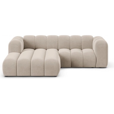 Micadoni Бежов ъглов диван (ляв ъгъл) Lupine - Micadoni Home (MIC_0LC_44_F1_LUPINE1)