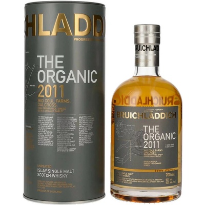 Bruichladdich The Organic Mid Coul Farms Dalcross 2011 50% 0,7 l (tuba)