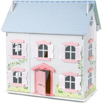 Bigjigs Toys - Дървена куклена къща - Къщата с бръшляна (T0520)