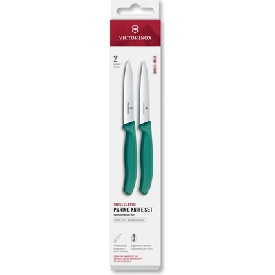 Victorinox Swiss Classic 10 cm sada 2 ks zelená plast