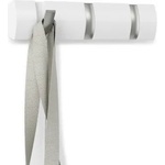 Umbra hk ltd (Канада) Закачалка за стена umbra flip с 3 бр. куки - цвят бял (umbra 318853-660)