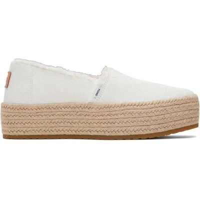 TOMS Valencia Platform espadrilles - Beige (White)