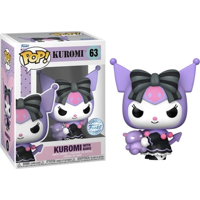 Funko Pop! 63 Kuromi with Baku
