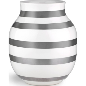 Kähler Ваза Omaggio 20 см сребриста (691791)