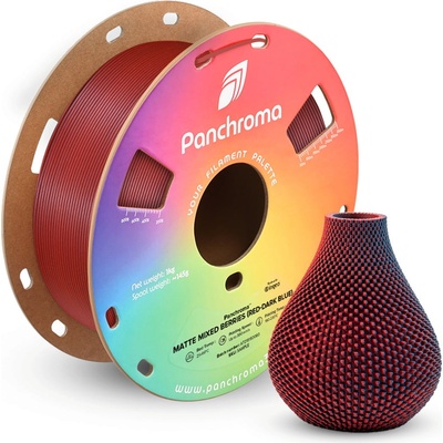 Polymaker Panchroma PLA Dual Matte Mixed Berries (Red-Dark Blue) - 1, 75 mm / 1000 g (CA04048)