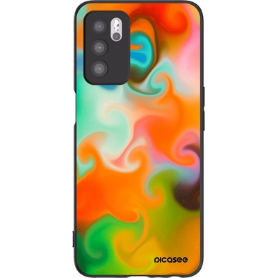 Pouzdro Picasee silikonové OPPO A16 Juice černé