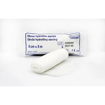 Steriwund Obvaz hydrofilní sterilní 10 cm x 5 m