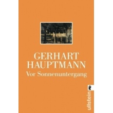 Vor Sonnenuntergang - Hauptmann, Gerhart
