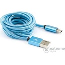 SBOX USB-TYPEC-15BL Prepojovací USB 2.0/USB 2.0 Type C, 1,5m, modrý