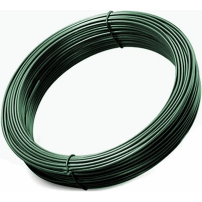 PSK Napínací drát ZN+PVC, zelený, 52 m