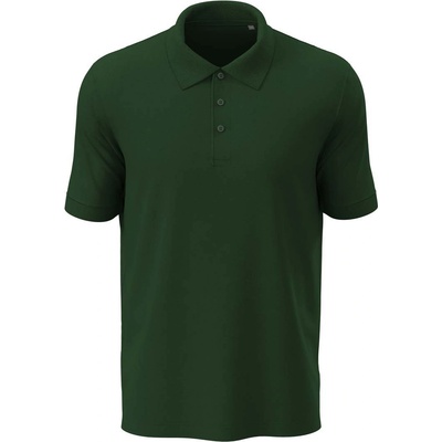 Stedman lux polo st9060 / Мъжка поло риза - бутилково зелена 4xl (st9060bog4xl)