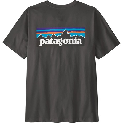 Patagonia Мъжка тениска Patagonia P-6 Logo T-Shirt - Ink Black - размер XXL (216-8012-0316)