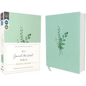 NIV, Journal the Word Bible, Double-Column, Cloth over Board, Teal, Red Letter, Comfort Print | Zondervan (ISBN: 9780310455264)