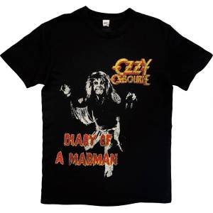 Ozzy Osbourne Diary Of A Madman Tribute (Back Print) Тениска с къс ръкав Black XL (OZZTS45MB04)
