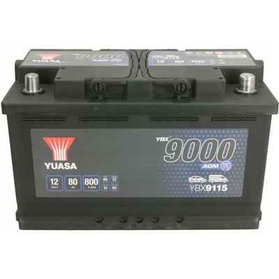Yuasa YBX9000 12V 80Ah 800A YBX9115