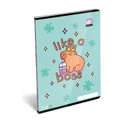 LIZZYSULI ICO Zošit hladký A 4 80 32 Lollipop Capybara