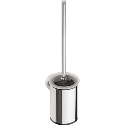 Sapho Omega WC štětka válcová malá černý kartáč chrom 104913117