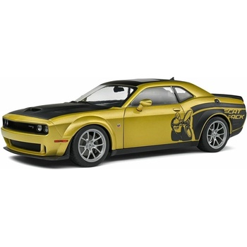 Solido Dodge Challenger R/t Scat Pack 2020 Zlatá Černá 1:18