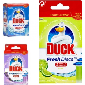 Duck Fresh Discs WC čistič Levander 2 x 36 ml