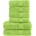 vidaXL Премиум комплект хавлии от 6 части SOLUND ябълковозелен 600 gsm (137568)